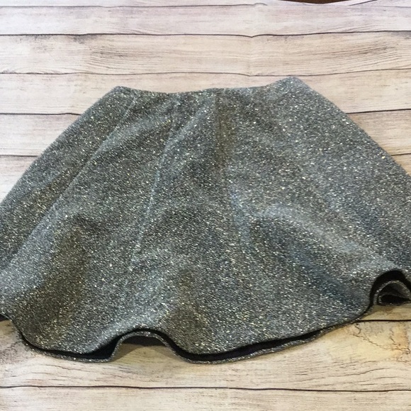 Express glittery silver mini skirt, size 0. - Picture 3 of 3
